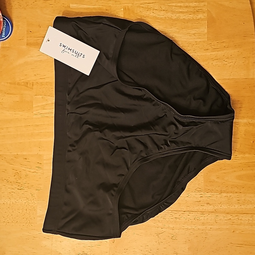 Swimsuits for All Blax Bikini Bottoms Size 16 Lycra Xtra Life Spandex ***